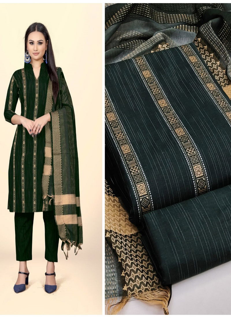 Cotton Jacquard By VT Designer Non Catalog Dress Material Catalog